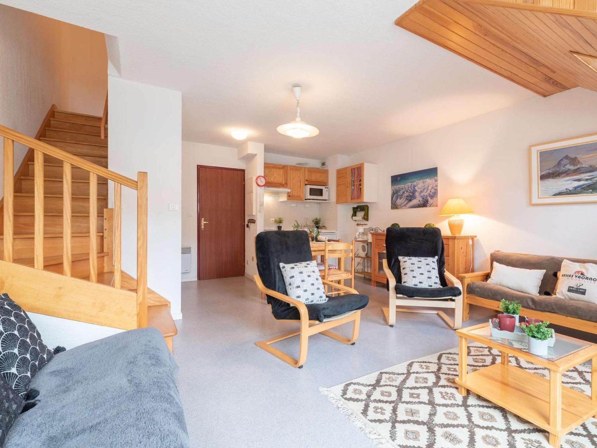 Duplex Confortable Avec 2 Chambres, Balcon Et Parking A Saint Lary Village, Proche Des Thermes Et Telecabine - Fr-1-296-336 Экстерьер фото